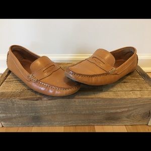 Woman’s slip on leather loafers